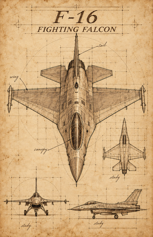 F-16 Schematic